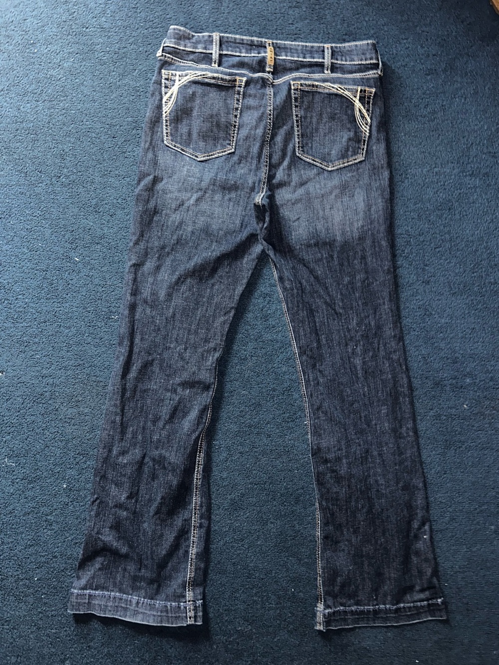 Ariat Women's Indigo Bootcut Jeans with Contrast Stitching
